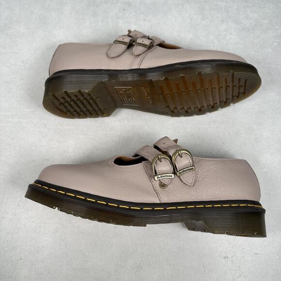 Dr Martens Shoes Womens Size 10 Ambassador Mary Jane Double Strap Heart Cutout - Picture 9 of 11